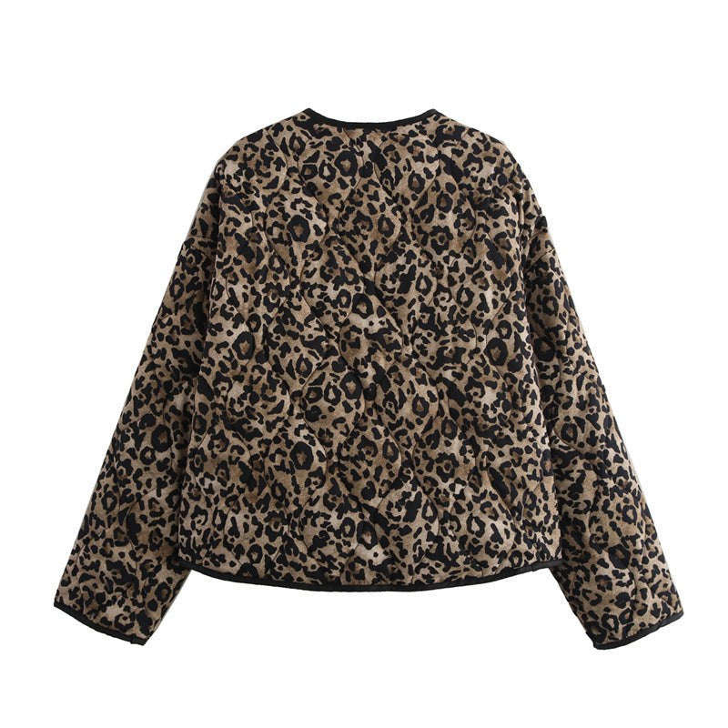 Effie Jacket with Stand Collar and Pockets in Black