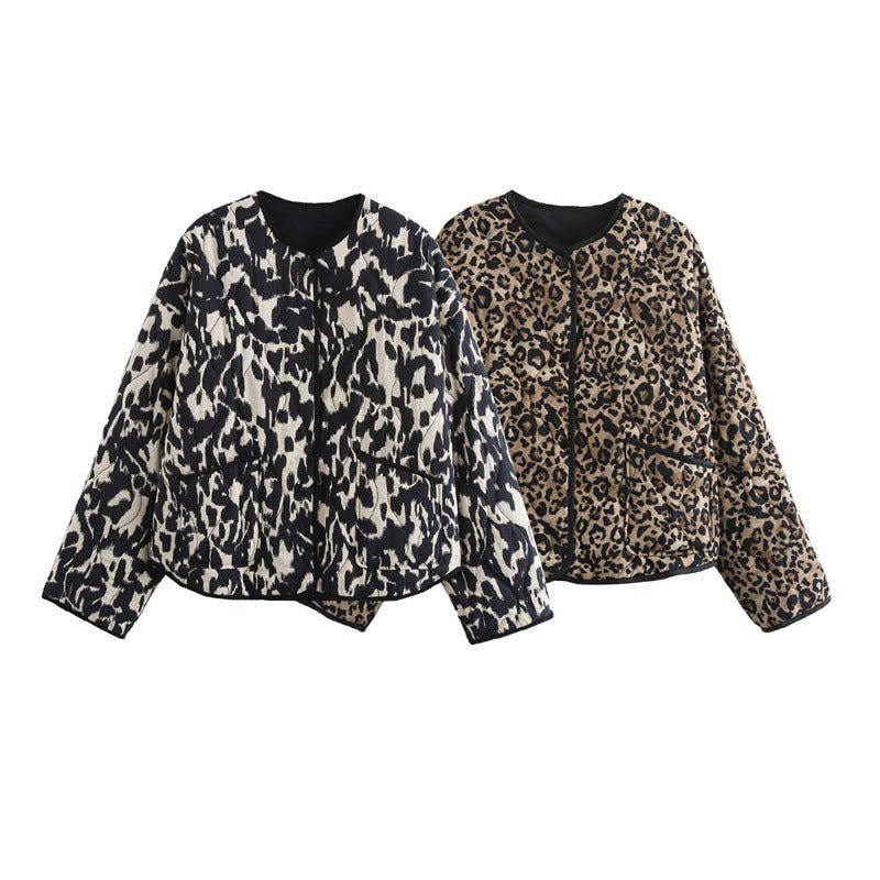 Effie Jacket with Stand Collar and Pockets in Black