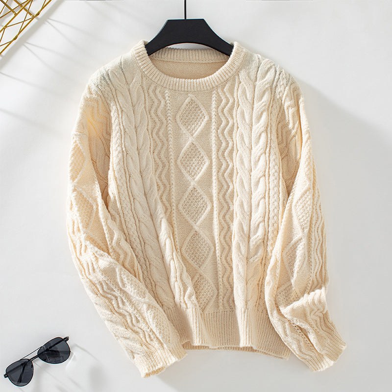 Effie Knit Sweater in Apricot