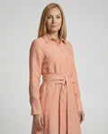 Effie Linen Shirt Dress