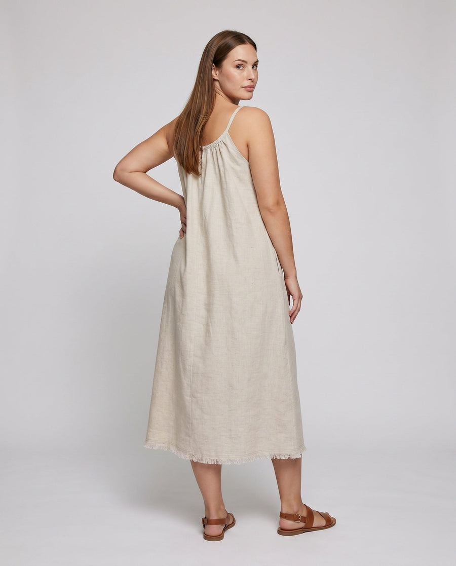 Elara Casual Maxi Dress