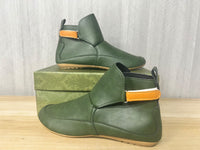 Elara Elegant Boots in Green