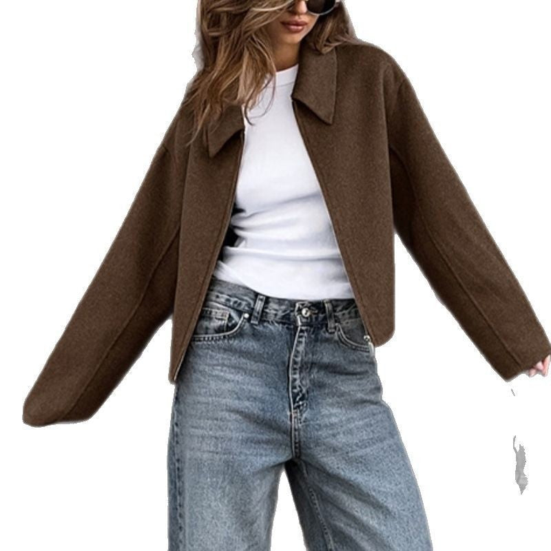 Elara Jacket in Brown