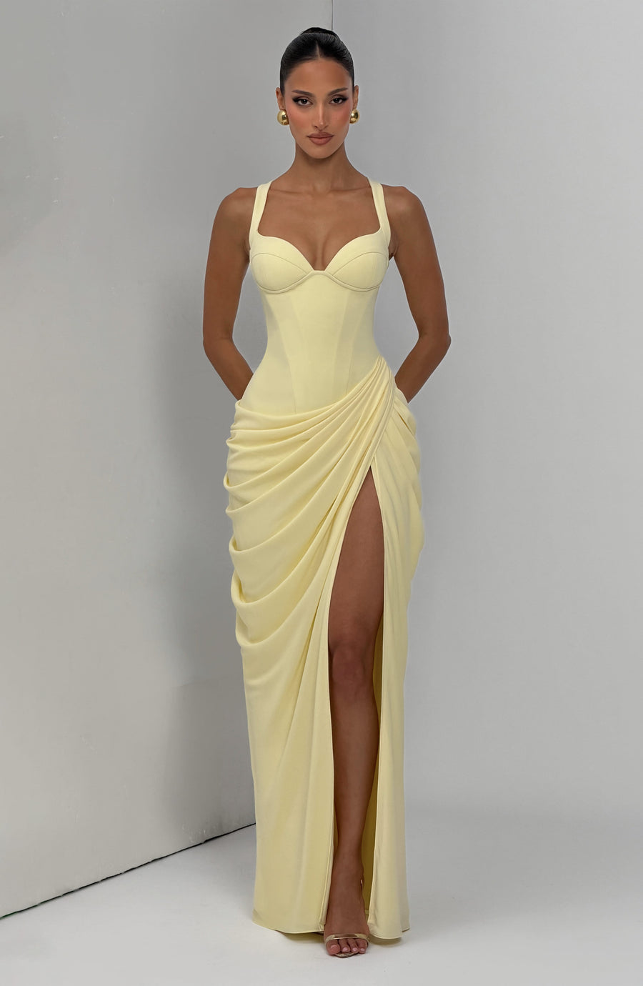 Adalyn Maxi Dress – Lemon