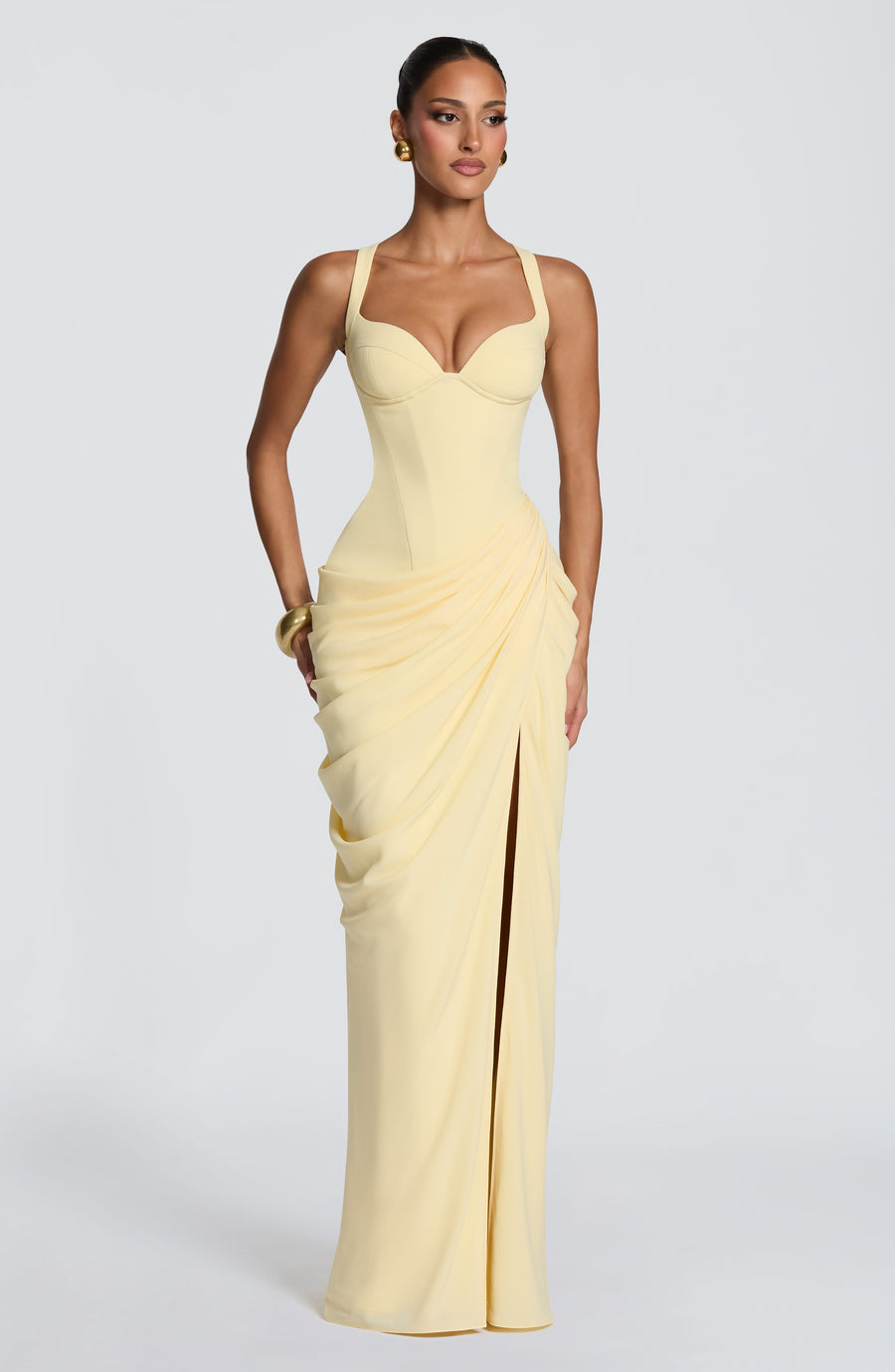 Adalyn Maxi Dress – Lemon