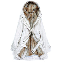 Elara Parka in White