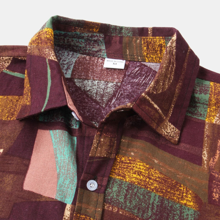 Elara Shirt with Short Sleeve in Dunkel