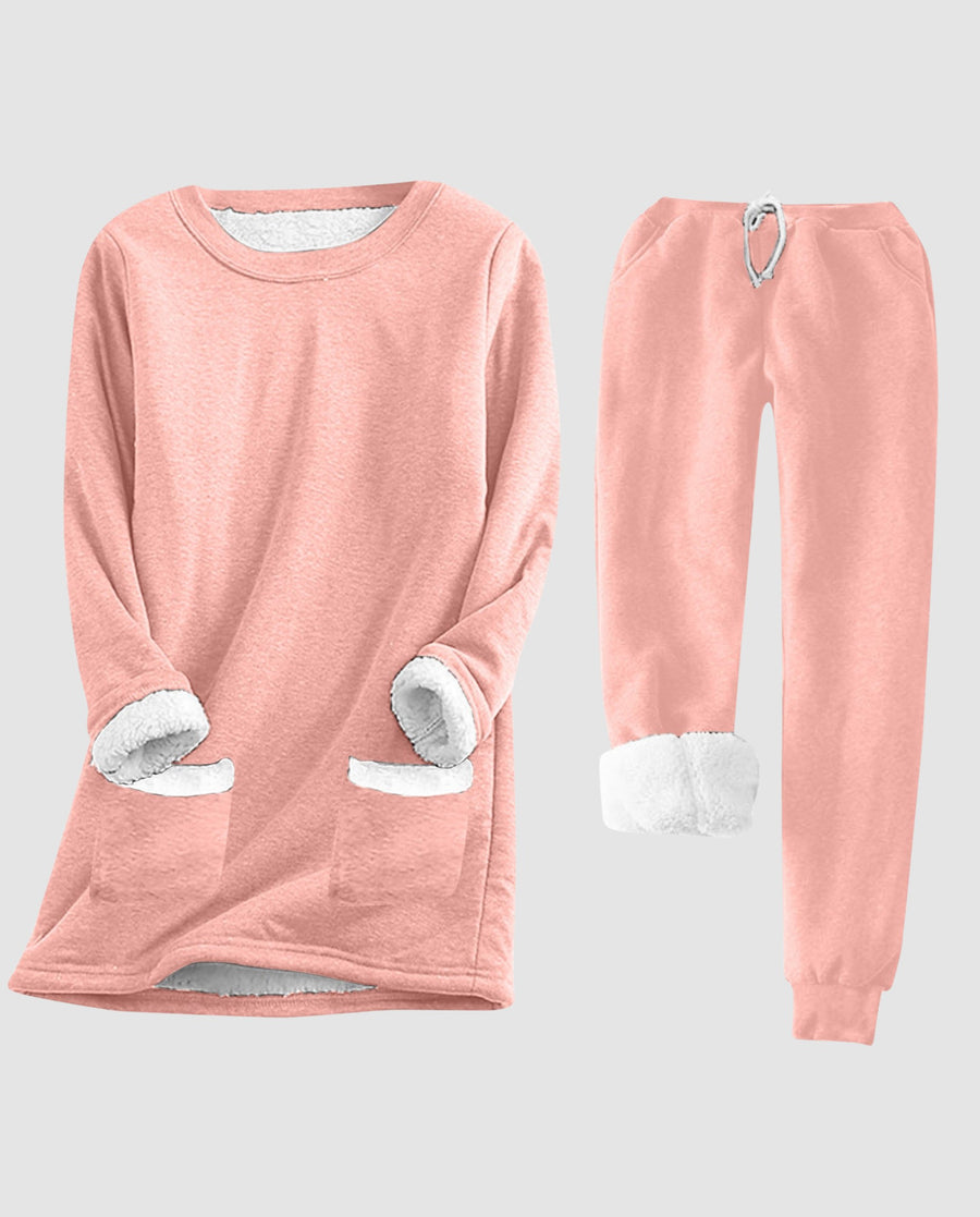 Elara Suit in Pink
