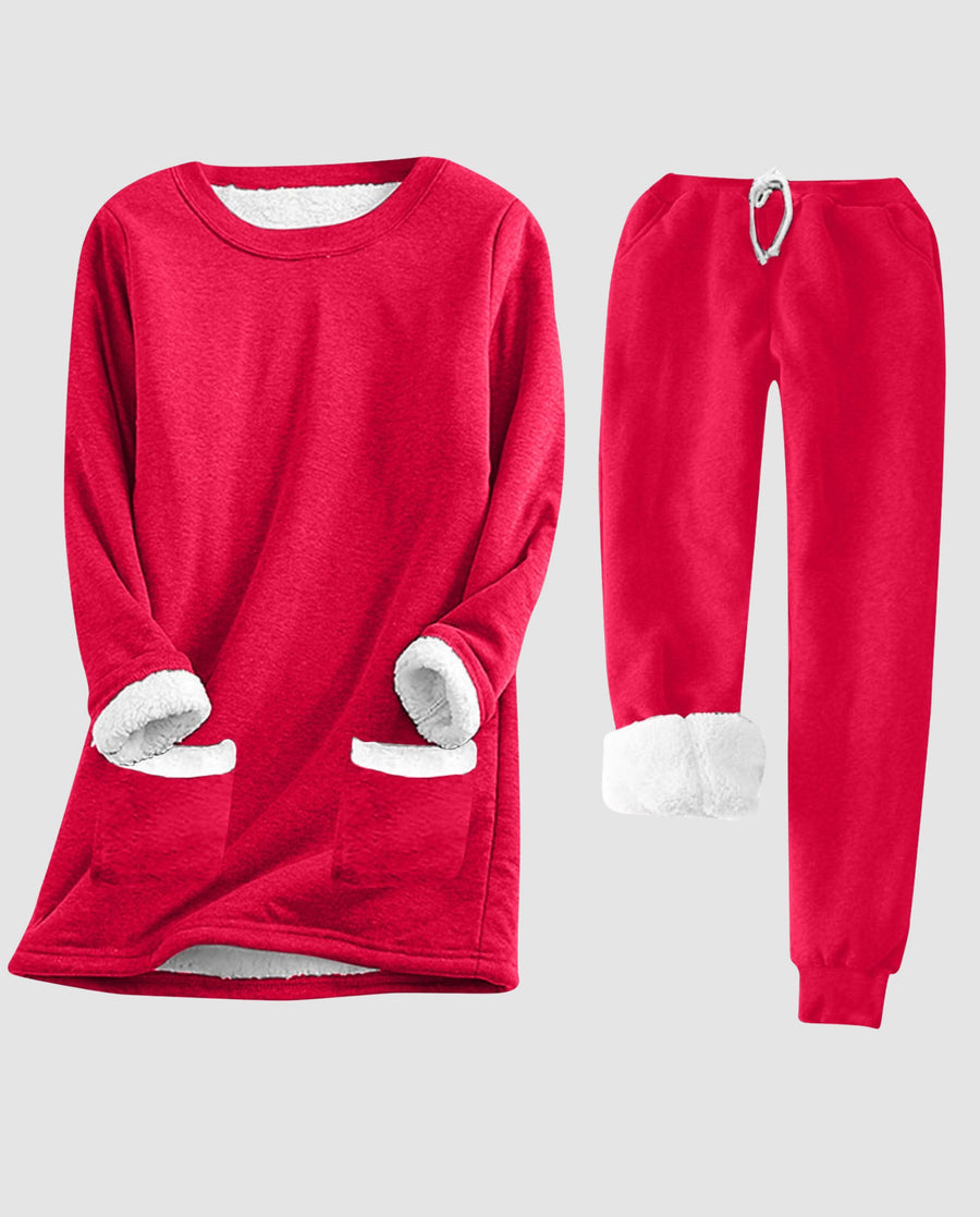 Elara Suit in Red
