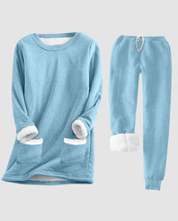 Elara Suit in Sky Blue