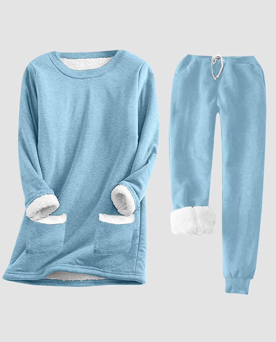 Elara Suit in Sky Blue