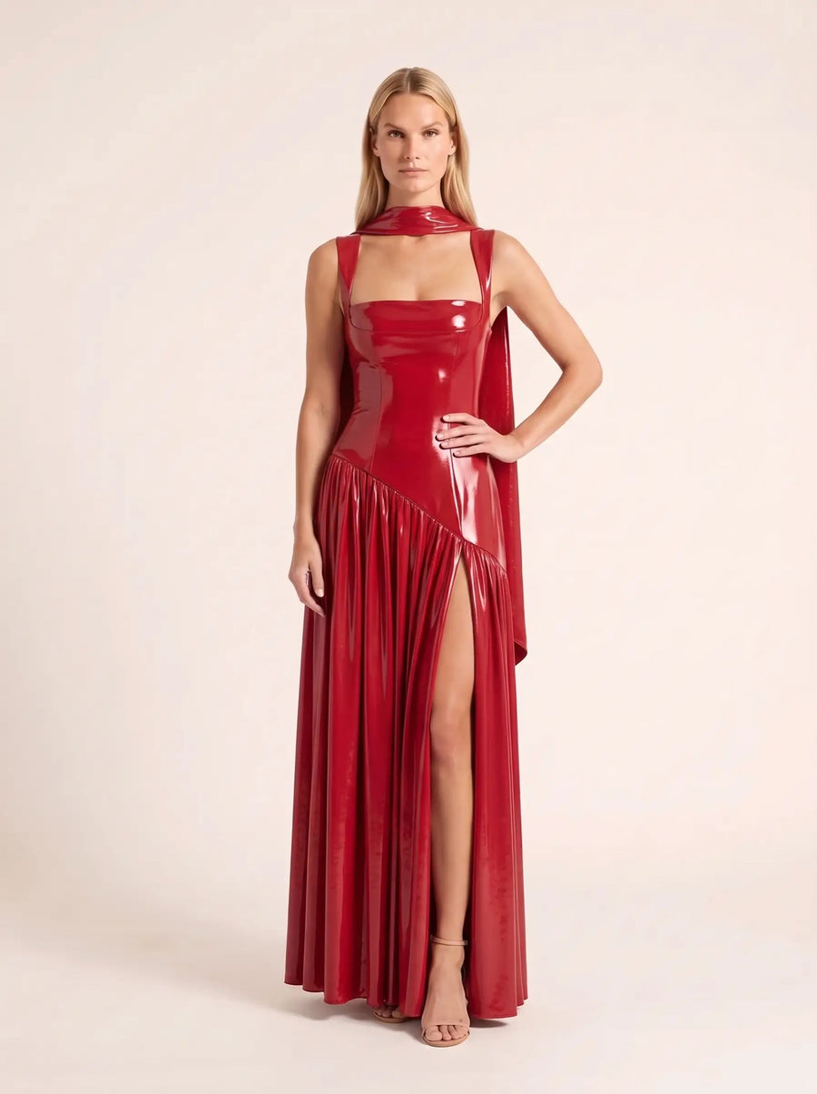 Eleanor Cherry Lacquer editorial