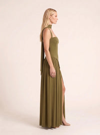 Eleanor Deep Olive zijaanzicht