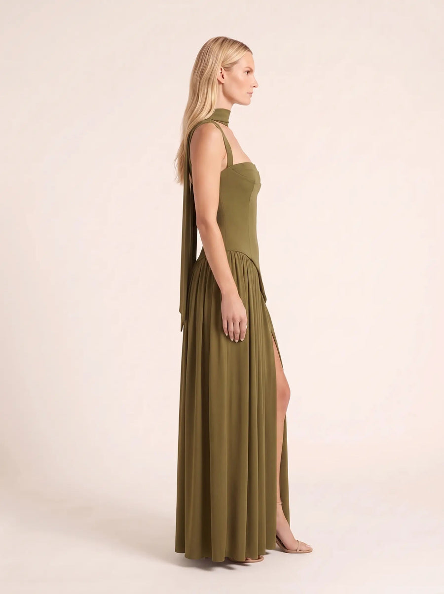 Eleanor Deep Olive zijaanzicht