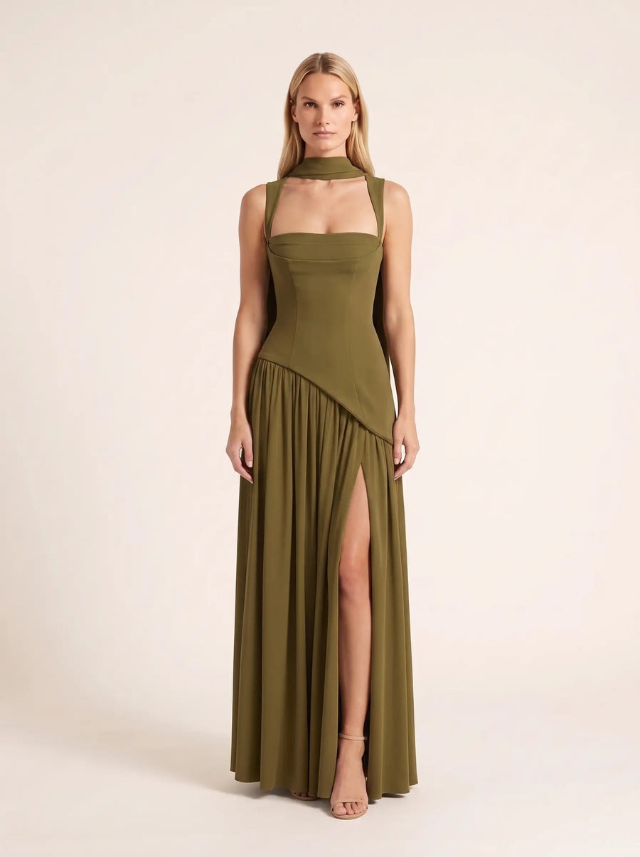 Eleanor Deep Olive front