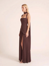 Eleanor Plum Brown zijaanzicht