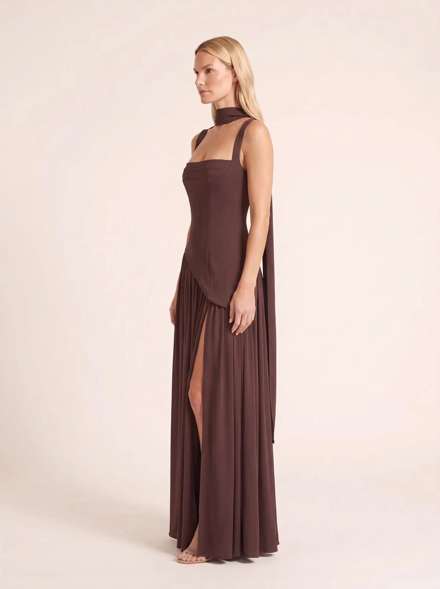 Eleanor Plum Brown zijaanzicht