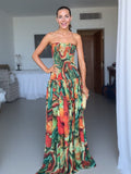 MARIGOLD | WRAP MAXI DRESS