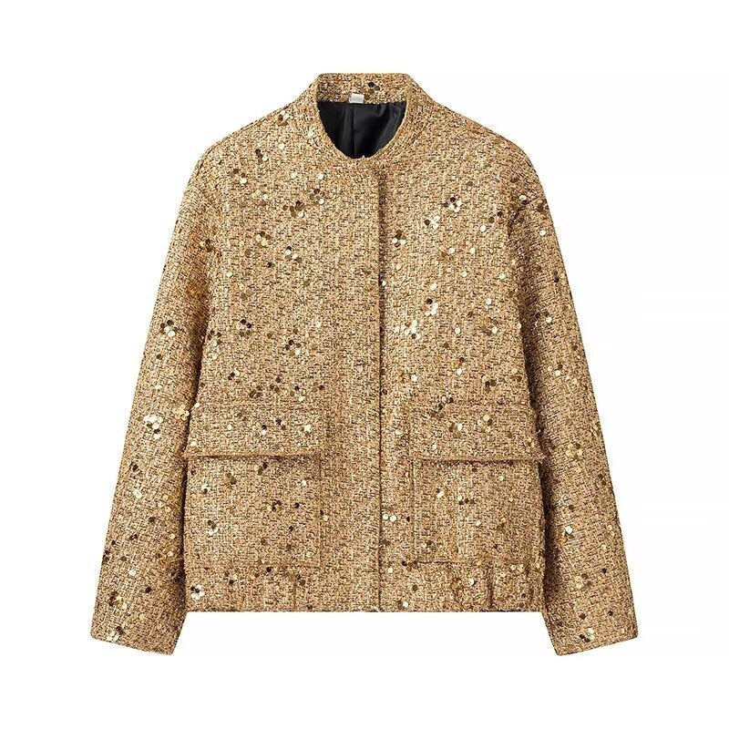 Elena Jacket with Pockets in Camel