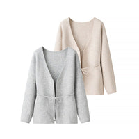 Elena Knit Cardigan with V-Neck