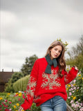 Elena Relaxed Knit Sweater