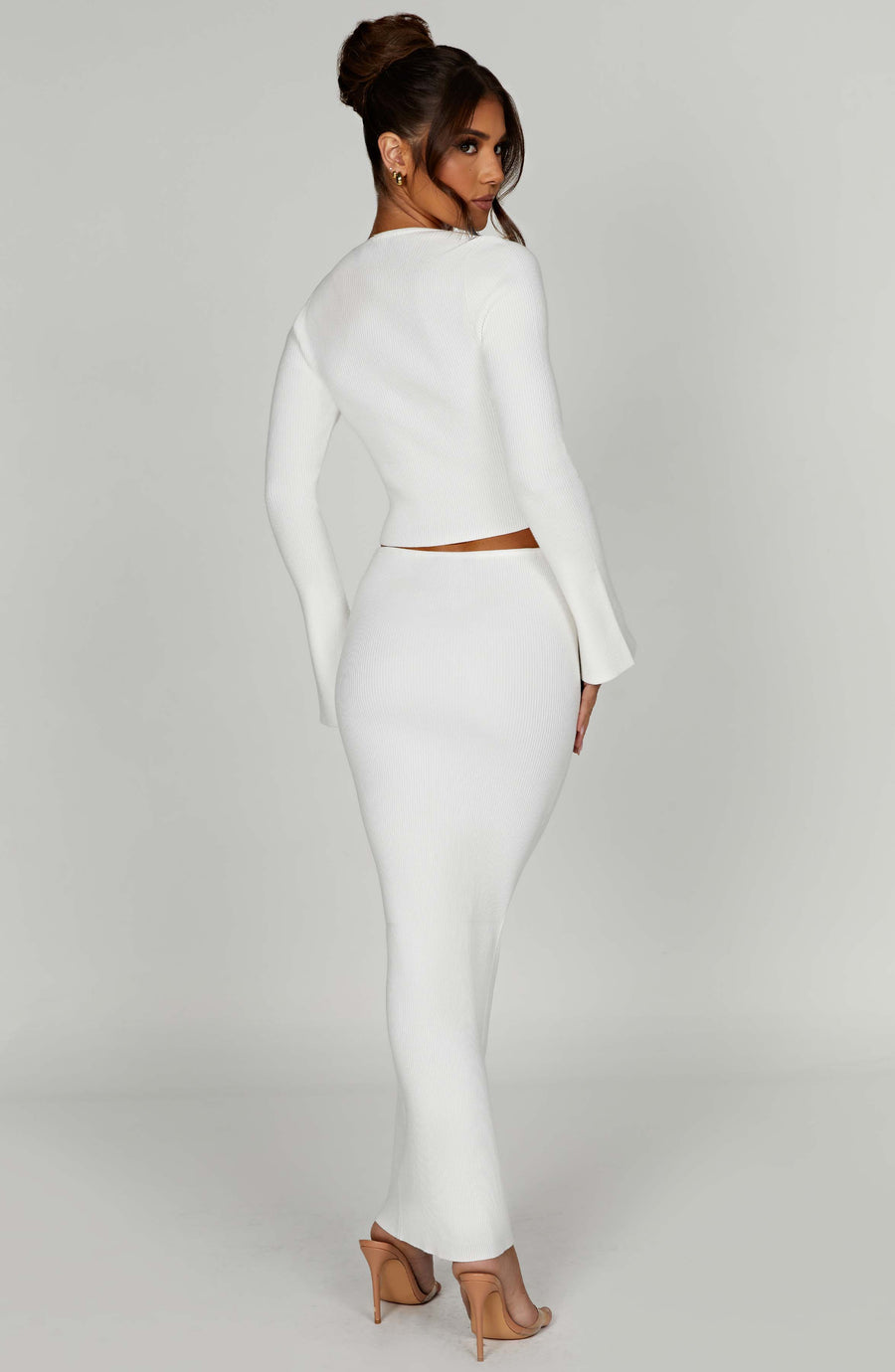 Lana Maxi Skirt in White