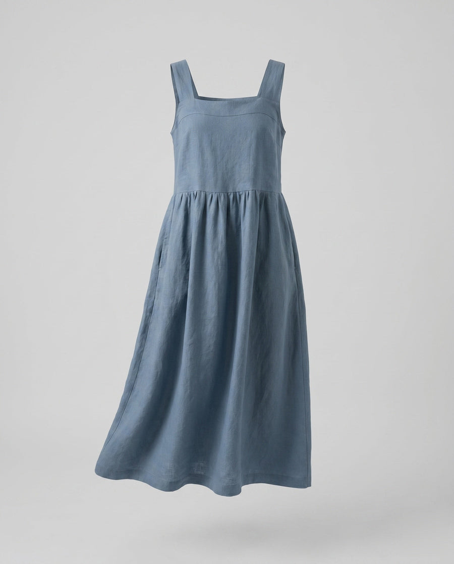 Eliana Elegant Maxi Dress in Khaki