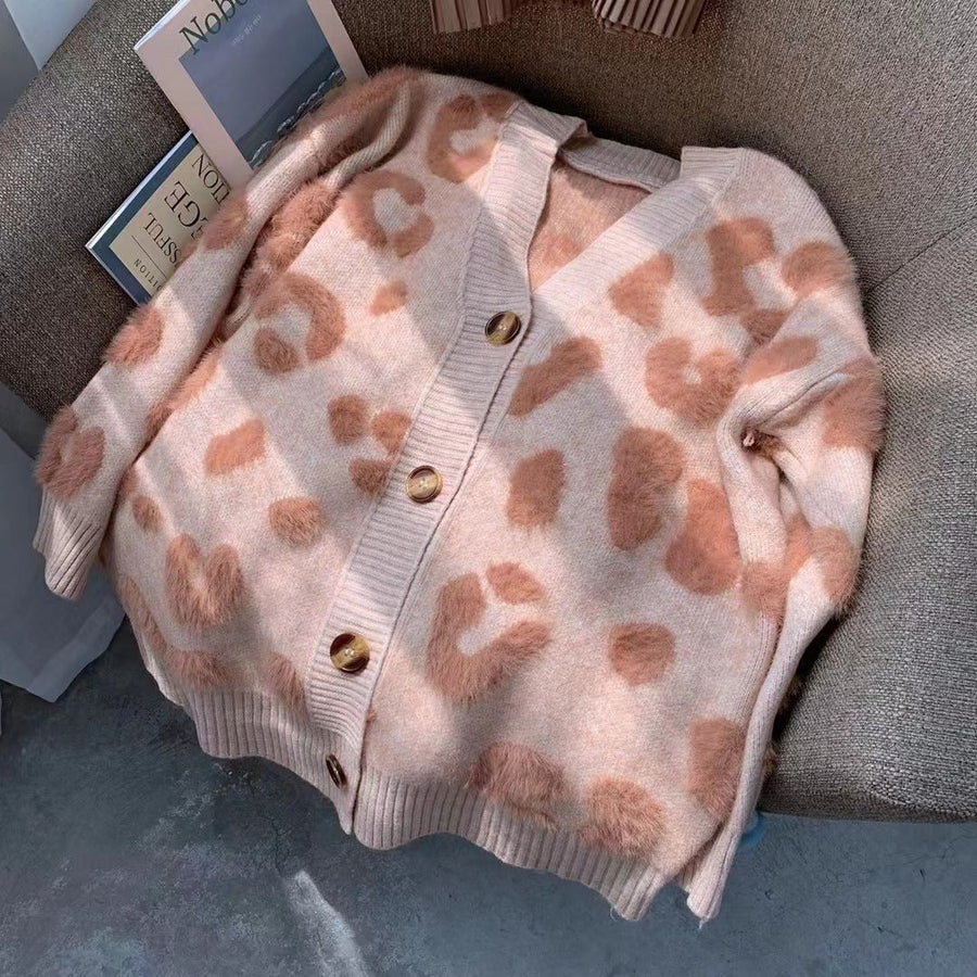 Eliana Knit Cardigan in Beige