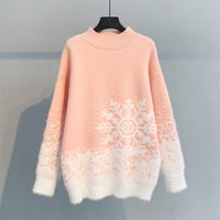Eliana Knit Sweater in Pink