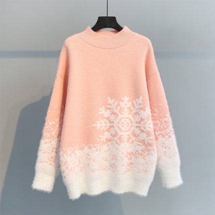 Eliana Knit Sweater in Pink