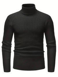 Elias Knit Sweater in Black