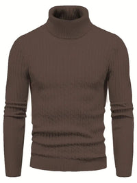 Elias Knit Sweater in Brown
