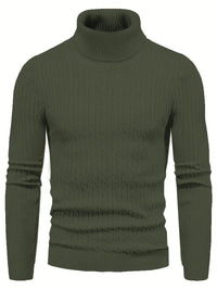 Elias Knit Sweater in Green
