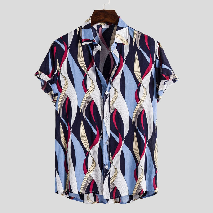 Elise Airy Shirt with Short Sleeve in As Shown