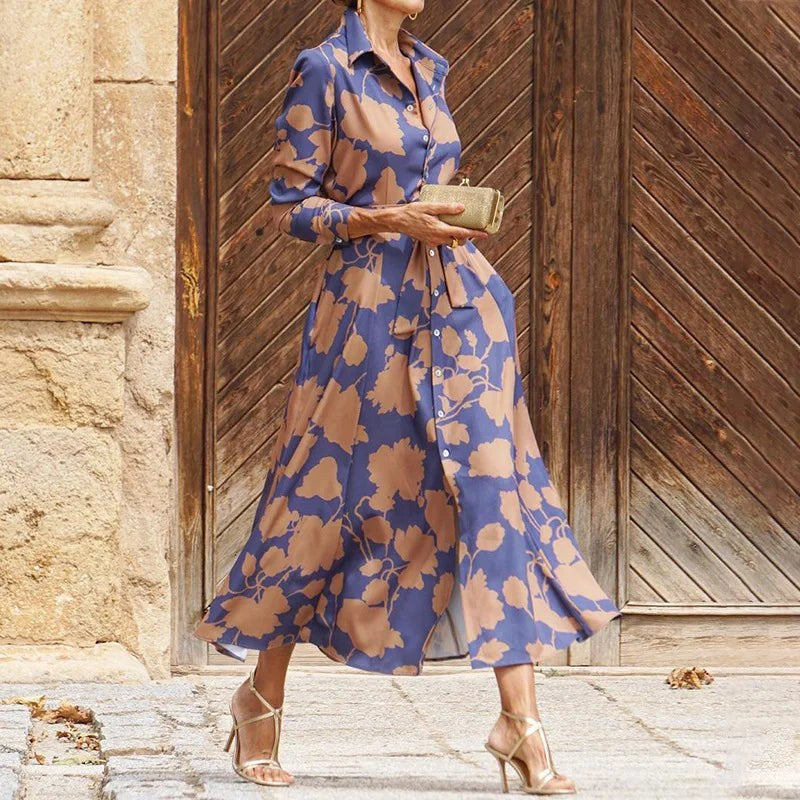 Élise Chic Long Sleeve Dress