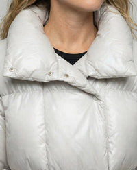 Elise Coat with Hood in Grey