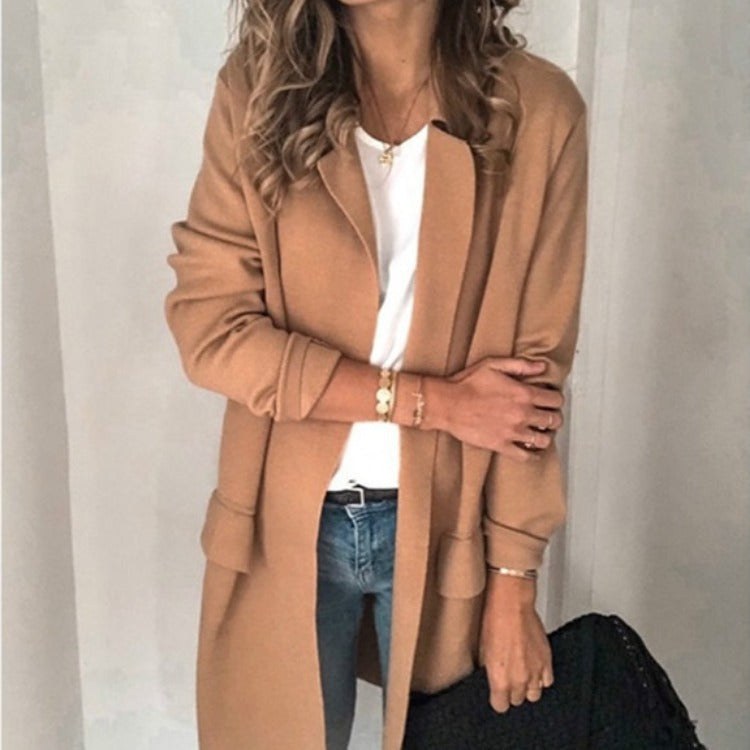 Elise Elegant Jacket with Pockets