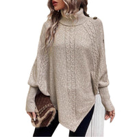 Elise Elegant Knit Sweater in Black