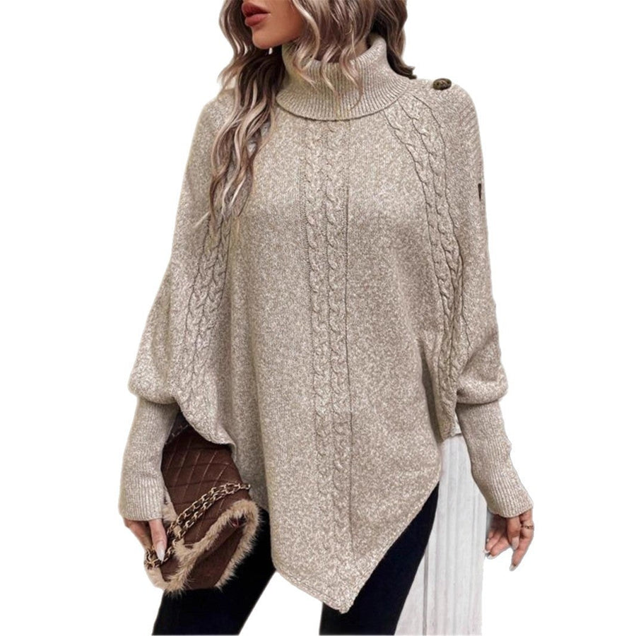 Elise Elegant Knit Sweater in Black