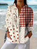 Elise™ Country Patchwork Blouse