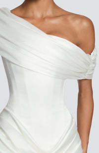 Ilse Mini Dress – Ivory