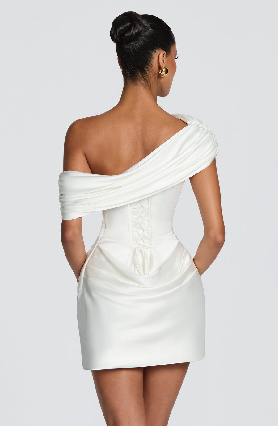 Ilse Mini Dress – Ivory