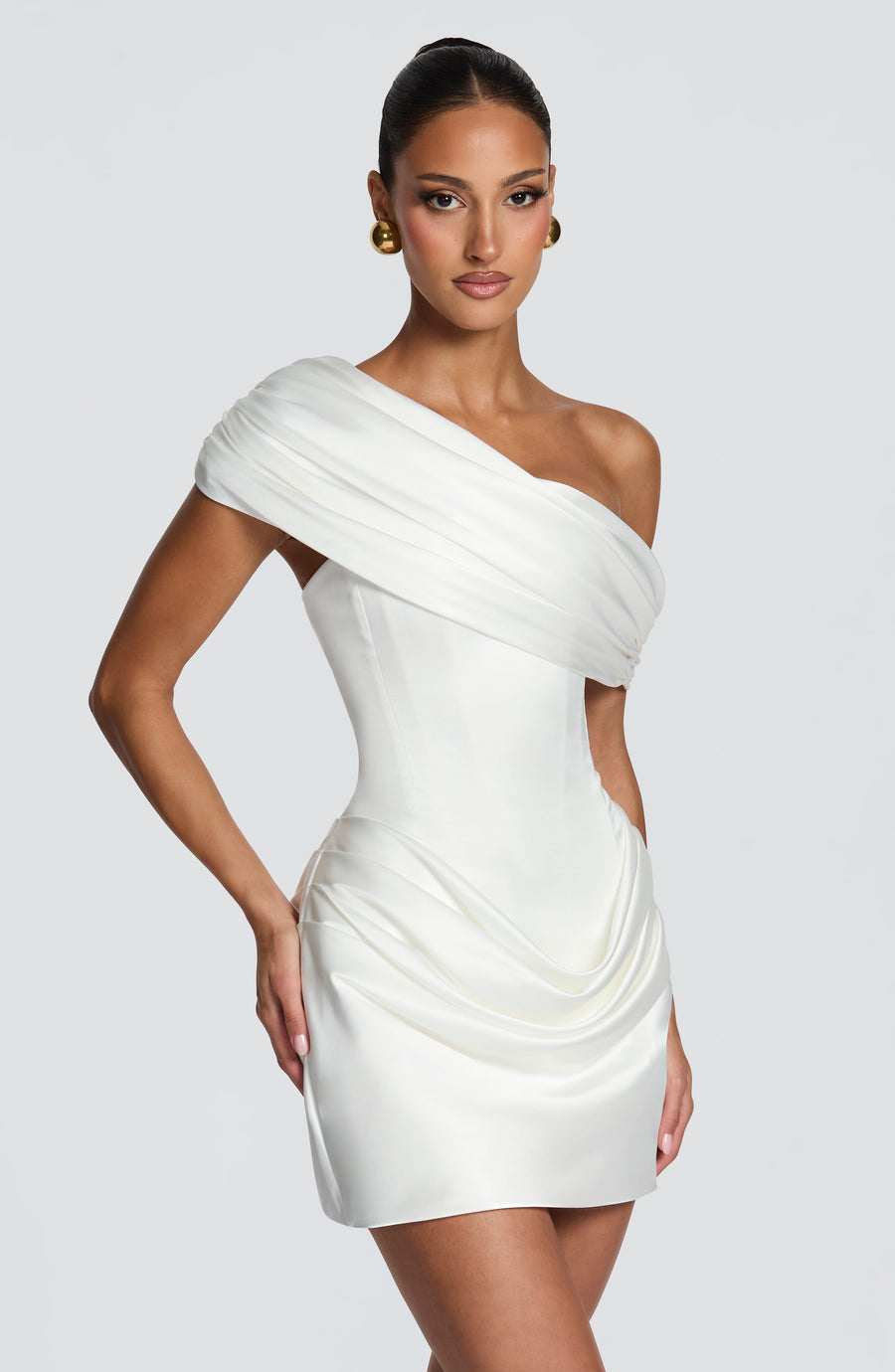 Ilse Mini Dress – Ivory