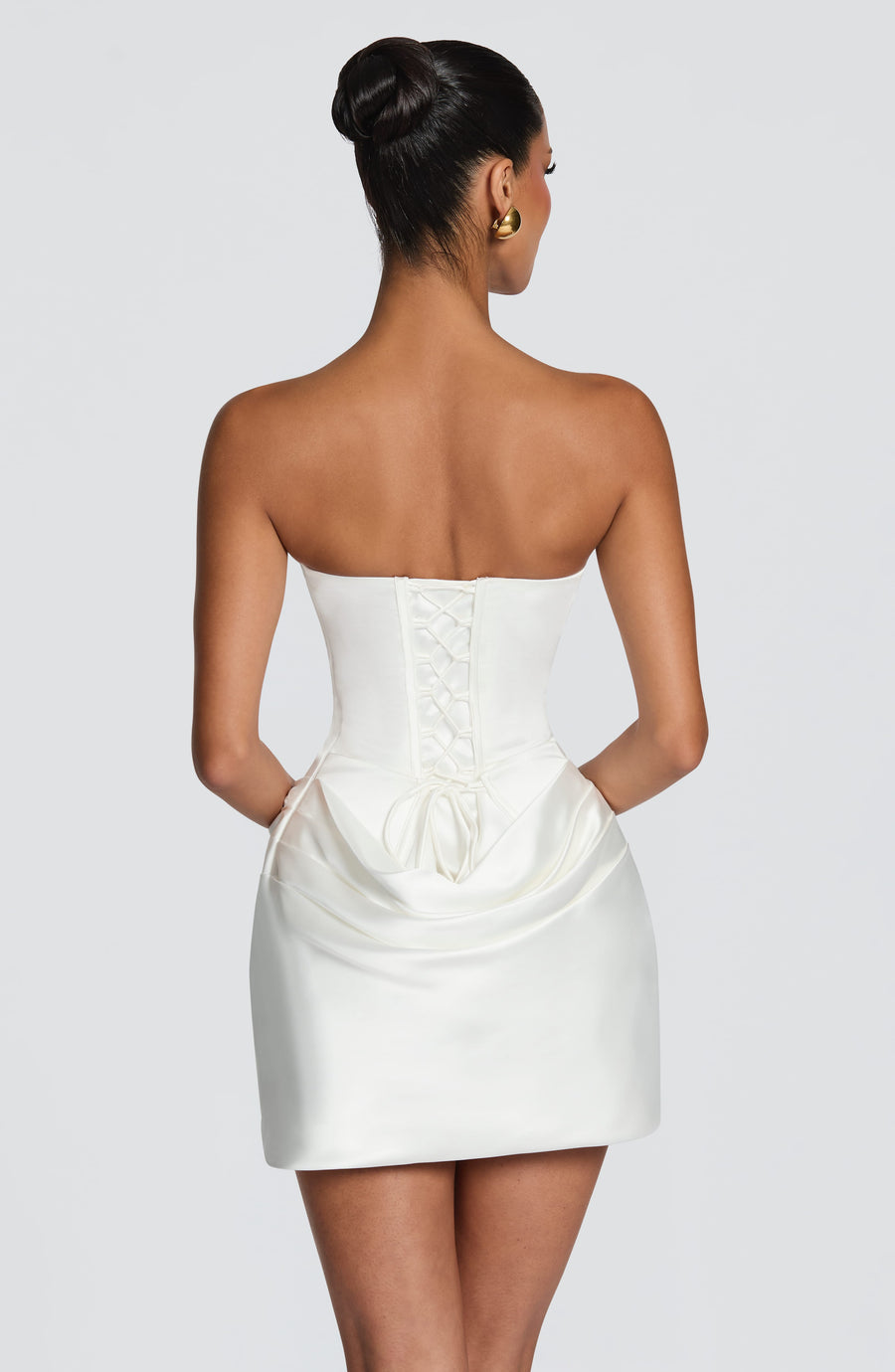Ilse Mini Dress – Ivory
