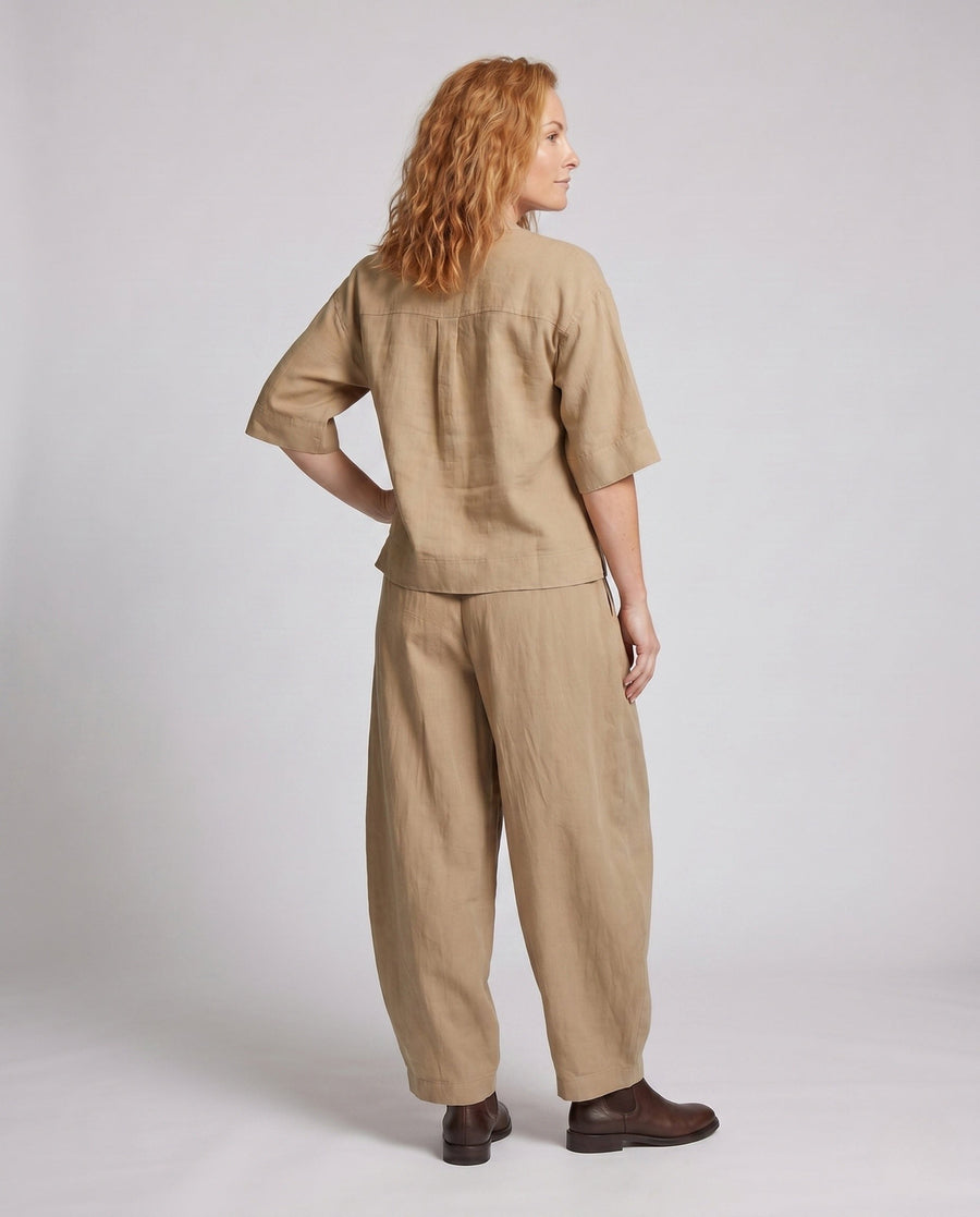 Elodie Casual Linen Trousers