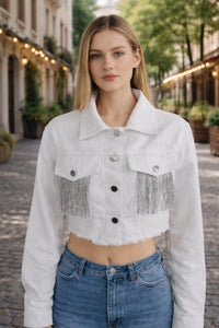 Elodie Jacket in White