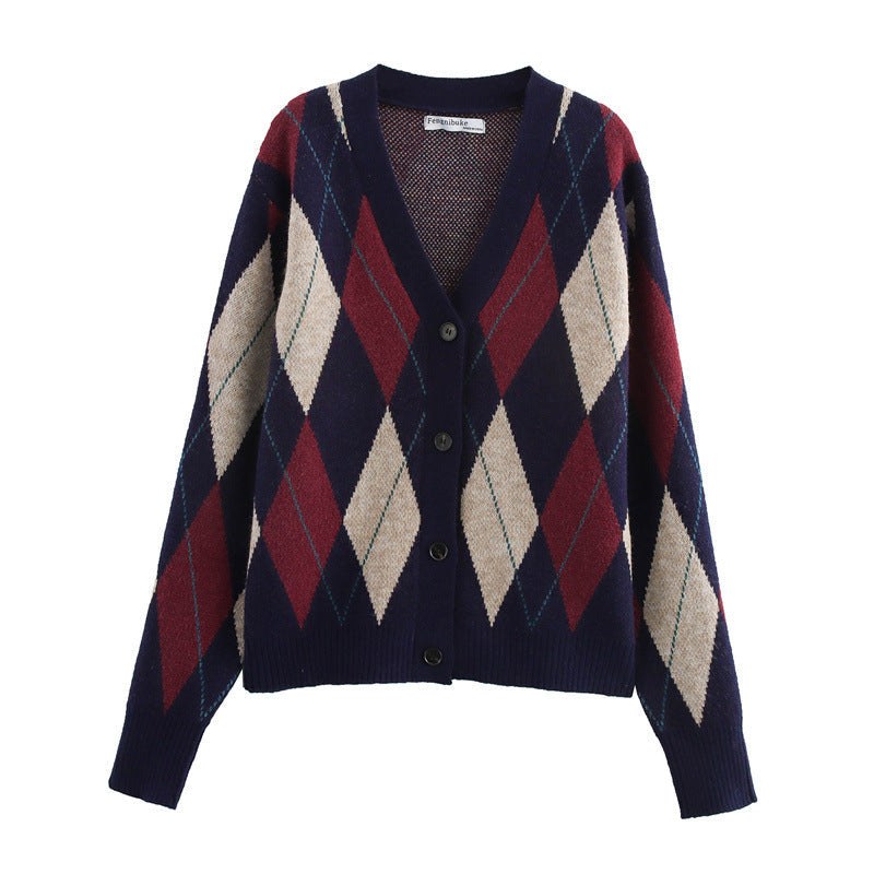 Elodie Knit Cardigan in Farbige