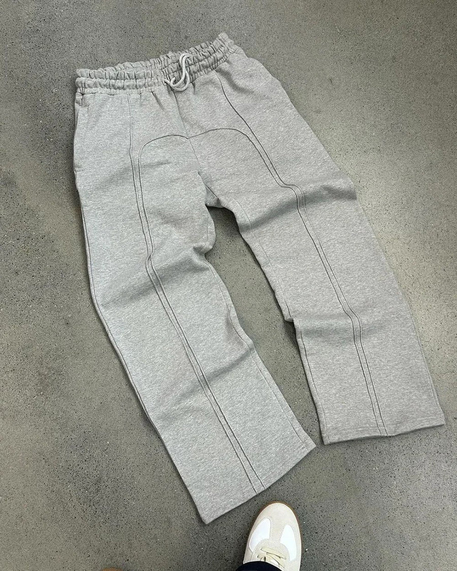 Eloise Casual Trousers in Grey