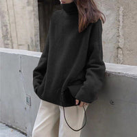 Eloise Comfortable Sweater in Black