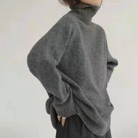 Eloise Comfortable Sweater in Grey
